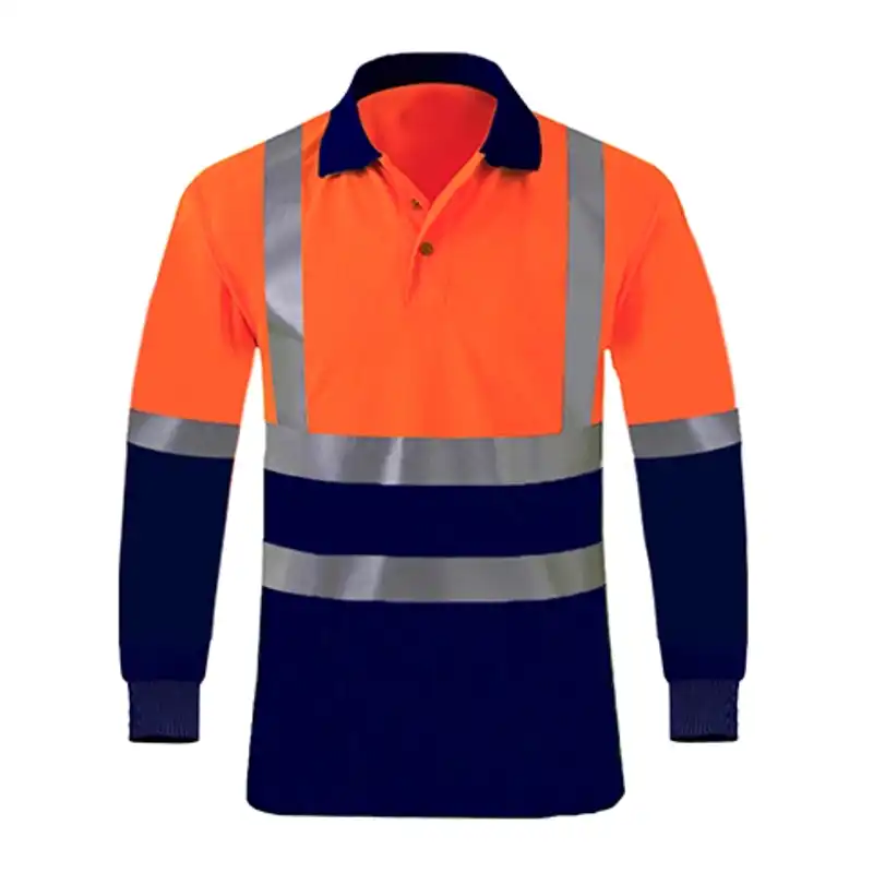 custom reflective work polo custom reflective work polo